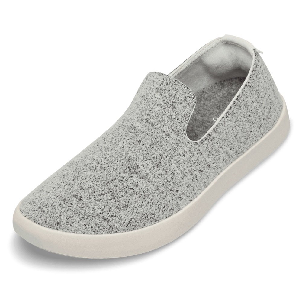 Allbirds Men's Wool Loungers - Slip-Ons Grey - BTK540319